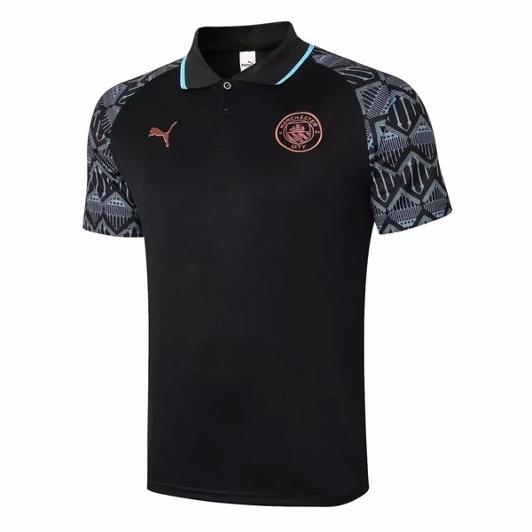 Polo Manchester City 2020-21 Schwarz